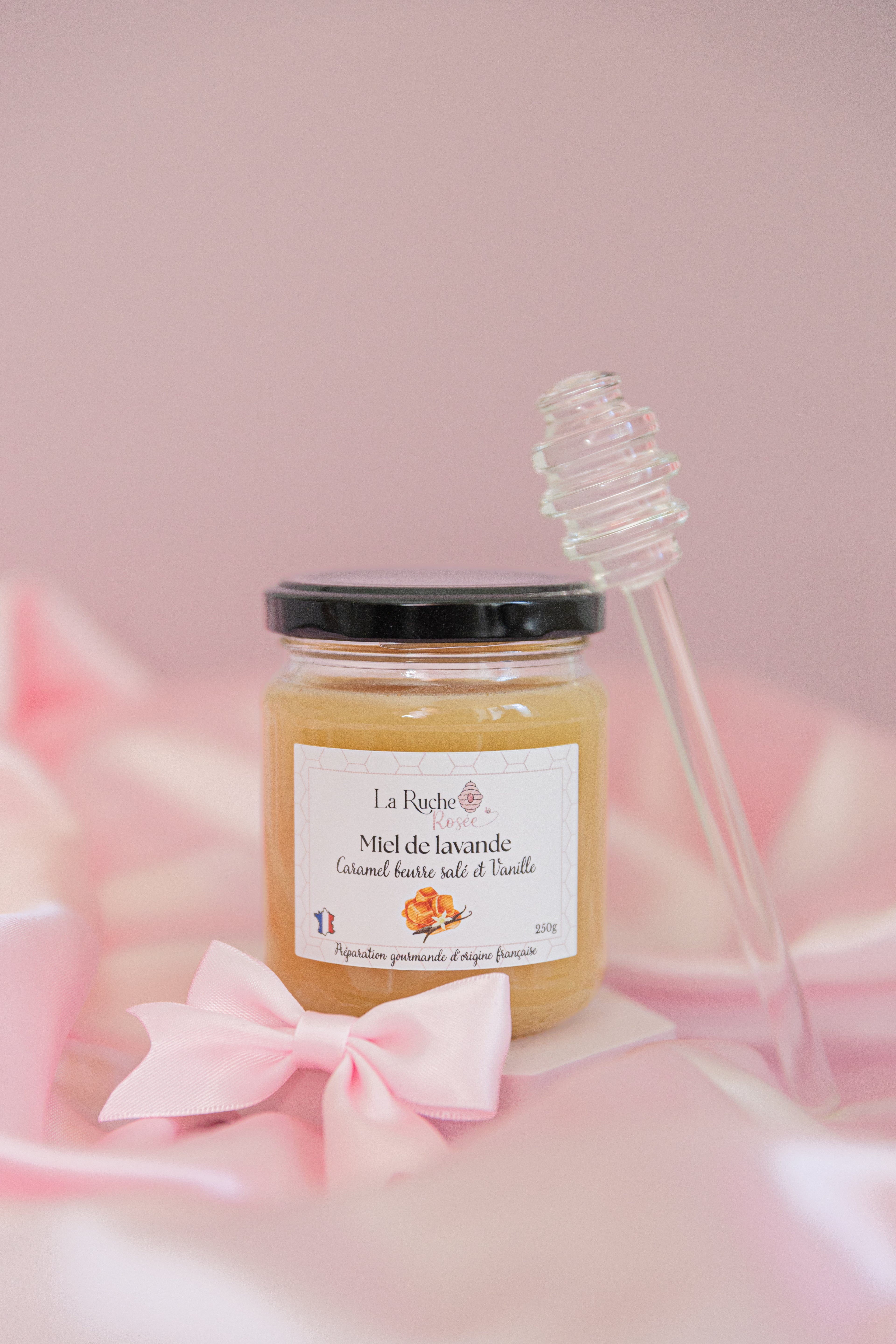 Miel de lavande - Vanille & Caramel beurre salé