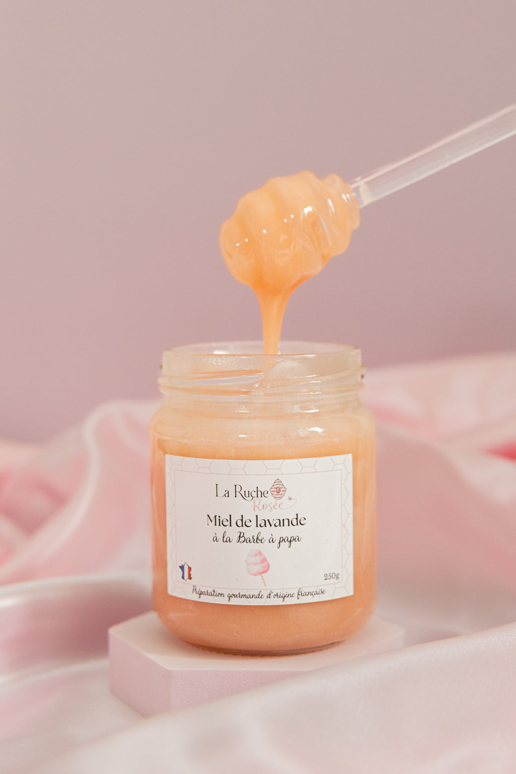 Miel de lavande - Barbe à papa