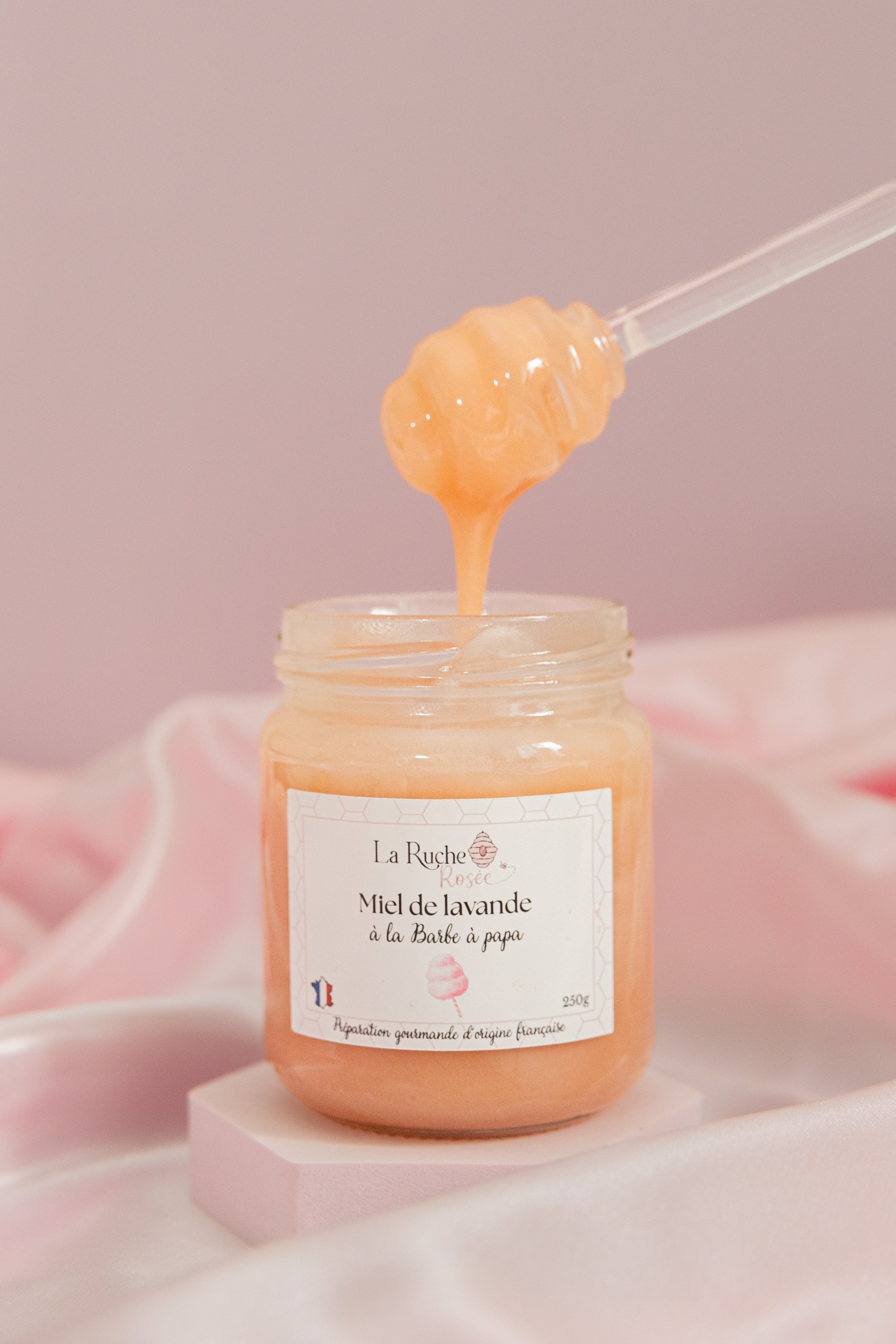 Miel de lavande - Barbe à papa