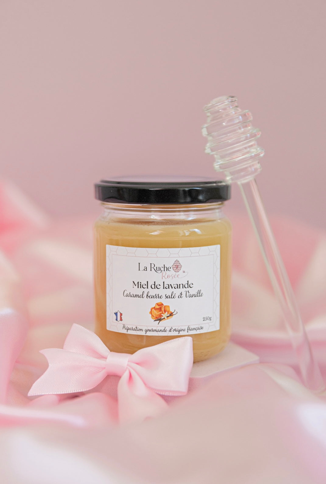 Miel de lavande - Vanille & Caramel beurre salé